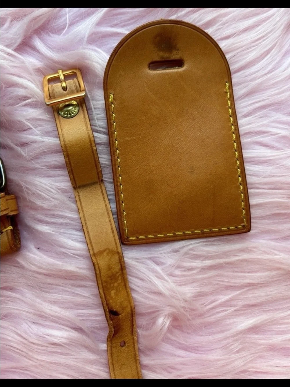 Louis Vuitton Luggage Tag & Poignet